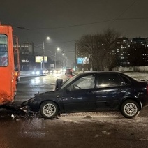 По вине пьяного водителя, въехавшего в троллейбус, погиб мужчина (18+)