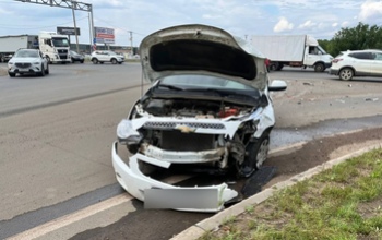 В ДТП на Загородном шоссе пострадали женщина и четырехлетняя девочка