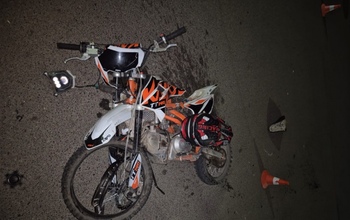 В Бузулуке на питбайке разбился ребенок