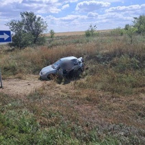 Грузовик Scania на трассе протаранил Lifan с водителем и пассажиром