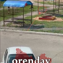 В Оренбурге ребятишки играют на детской площадке с крысами