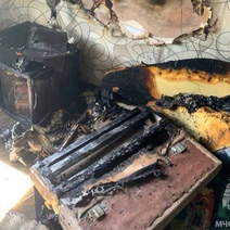 16 сотрудников МЧС тушили квартиру на 16 этаже МКД в Оренбурге