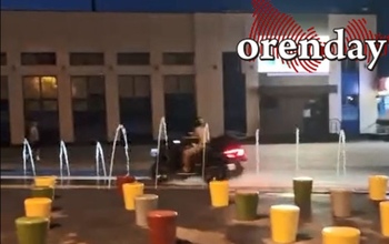 В Оренбурге подростки гоняют по фонтану у СК «Юбилейный» - жители обратились в прокуратуру