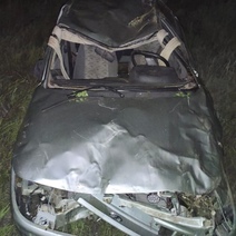 В Оренбуржье водитель «ВАЗ-21101» пострадал при съезде в кювет