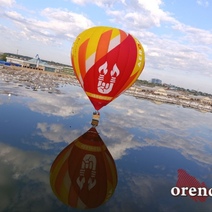 Свобода, ветер и степь: вид с корзинки аэростата на фестивале «Соленый ветер Оренбуржья»