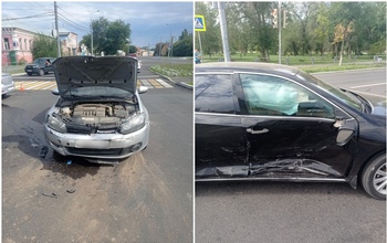 Летел на красный: в Оренбурге в ДТП пострадала женщина