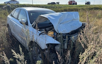 Водитель Volkswagen, выехавший на встречную полосу под Кувандыком, скончался