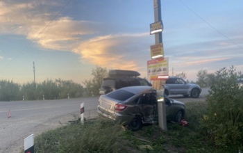 На трассе Оренбург – Беляевка в аварии пострадал 9-летний ребёнок