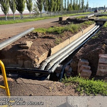В райцентре Октябрьском меняют теплотрассу по требованию прокуратуры