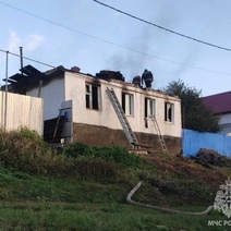 В Бугуруслане в пожаре погибли два человека