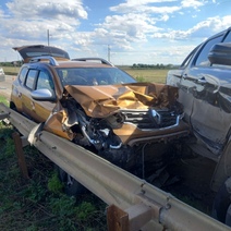 Под Бугурусланом пьяная автоледи протаранила сразу три автомобиля