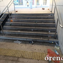 Власти Оренбурга бессильны в поддержании порядка и чистоты в отремонтированном подземном переходе