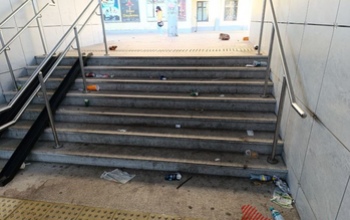 Власти Оренбурга бессильны в поддержании порядка и чистоты в отремонтированном подземном переходе