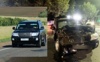 Участником смертельного ДТП оказалась «Toyota Land Cruiser 200» автобазы правительства Оренбургской области 