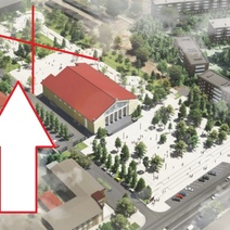 Новое Правительство Оренбуржья урезало планы на сквер у областной филармонии