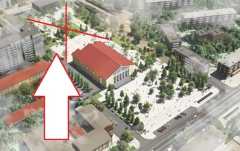 Новое Правительство Оренбуржья урезало планы на сквер у областной филармонии