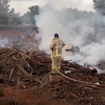 В Оренбуржье огнеборцы ликвидировали возгорание на свалке ТБО