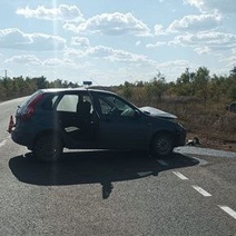 Под Сорочинском пенсионерка за рулем ВАЗа не уступила дорогу автомобилю LADA