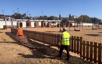 В Оренбурге разбирают городской пляж