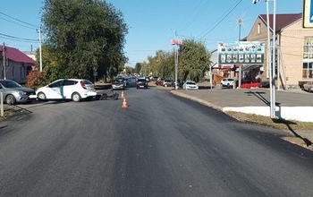 В Сорочинске пенсионер на Hyundai снес мужчину на электровелосипеде