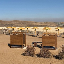 Шел 70-й день августа: в Новотроицке открыли пляж на озере Забой