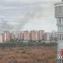 В Оренбурге полыхает мусорная свалка