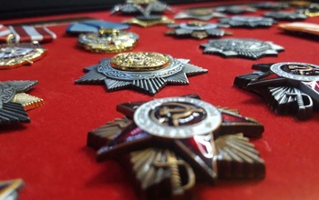 Выставка военных наград из Оренбурга покорила Рим