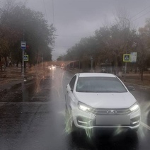 В Оренбурге напротив гостиницы 