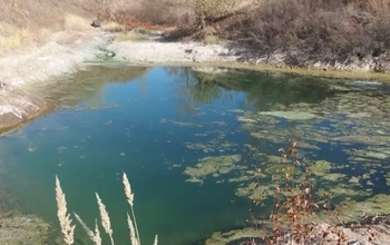 В Медногорске «ядовитая» река Блява сильно ухудшает экологию Оренбуржья