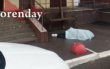 В Оренбурге с 17 этажа выпал подросток (18+)