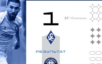 Первая игра с новым тренером: ФК «Оренбург» не проиграл «Крыльям Советов» - уже хорошо