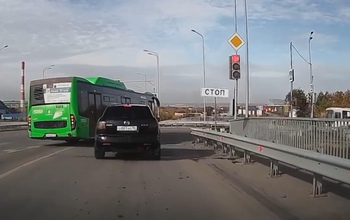 В Оренбурге шустрый водитель автобуса «НЕФАЗ» не остался без внимания Госавтоинспекции