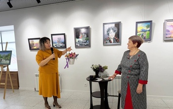 В Оренбурге открылась выставка художницы Ольги Некрасовой