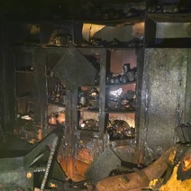 В Новотроицке при пожаре погиб мужчина (18+)