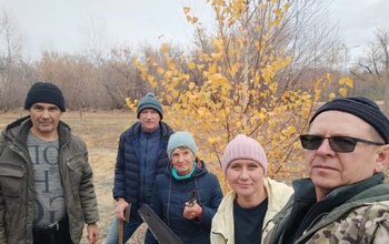 В Орске лыжники вышли на трассу