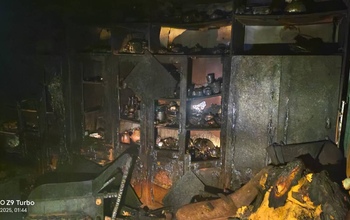 В Новотроицке при пожаре погиб мужчина (18+)