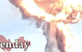 Стало известно, что горит в Оренбургском районе в стороне газзавода 