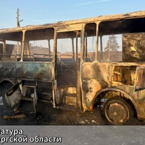 Следователи и прокуратура начали проверку по факту возгорания автобуса в Новотроицке