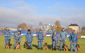 В Оренбуржье на службу в УФСИН прибыли мохнатые новобранцы