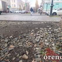 Оренбуржцы недоумевают, что за ремонт завершен на Ленинской?