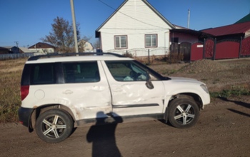 В Оренбуржье Škoda Yeti протаранила УАЗ