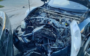 В Соль-Илецке дама за рулем спровоцировала ДТП, но сама не пострадала