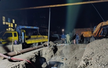 В Кувандыке из-за порыва на теплотрассе несколько домов остались без отопления