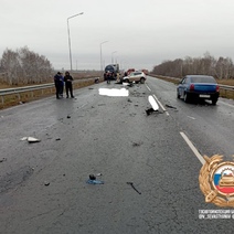 Смертельное ДТП: оренбуржец за рулем бензовоза протаранил в Башкирии внедорожник (18+)