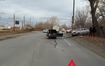 В Орске во время ДТП серьезно пострадал двухлетний ребенок