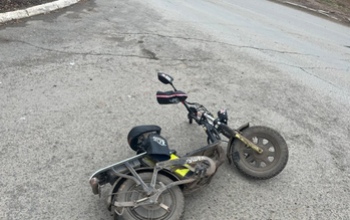 В Оренбурге водитель отправил велосипедиста в больницу 