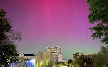 Из-за сильной магнитной бури в Оренбуржье ожидается северное сияние