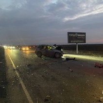 Утром 19 ноября на трассе Оренбург – Соль-Илецк погиб мужчина