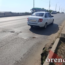 Оренбуржцы просят помыть отбойники и нанести разметку на Донгузской