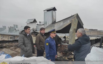 В Оренбурге прокуратура дала поручение помочь погорельцам в уборке квартир